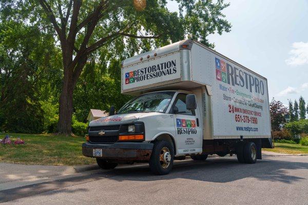 You may see one of our many trucks out on a job, serving the Twin Cities area.