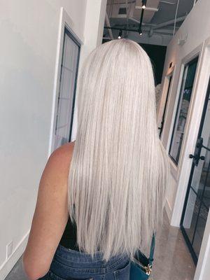 Platinum blonde by Heather