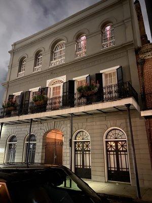 The infamous LaLaurie home