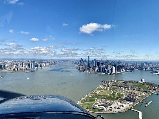 Hudson River in N75829 with Costanzo Air