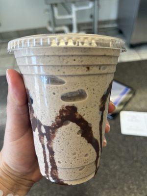 Thin mint shake