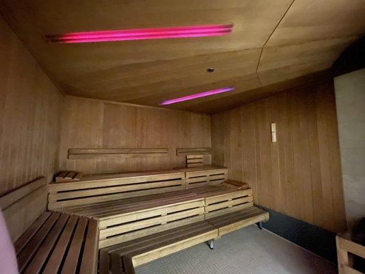 Sauna at Carillon Wellness Resort & Condominiums, South Beach, Miami