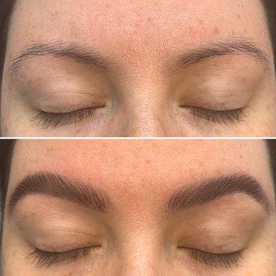 Brow Lamination & Tint