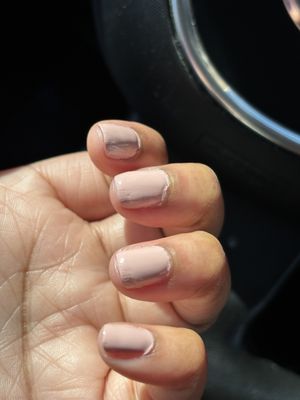 Gel manicure