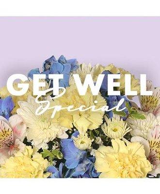 Say Get Well Soon with flowers from Mary M's!