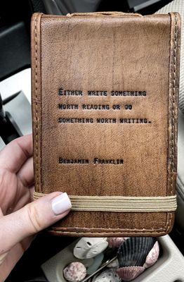 Leather journal