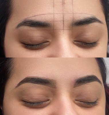 Brow design by Mayra