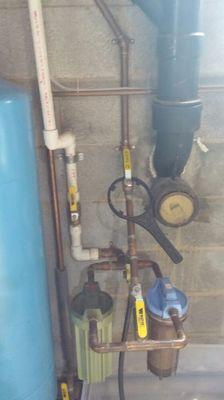 Water filter units