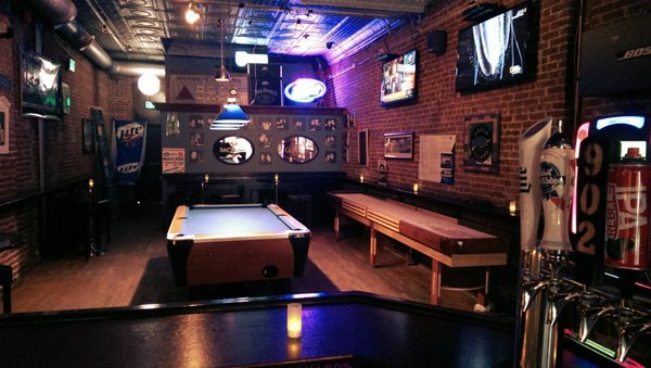 FREE pool & shuffleboard in the back.