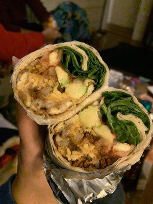 Vegan Breakfast Burrito (VEGAN)