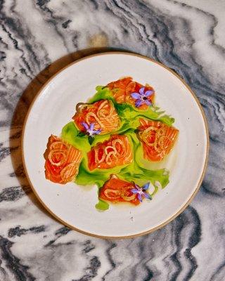 Ora King Salmon Crudo