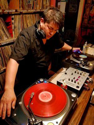 Featured DJ for an all vinyl set in Mazatlán, Mexico