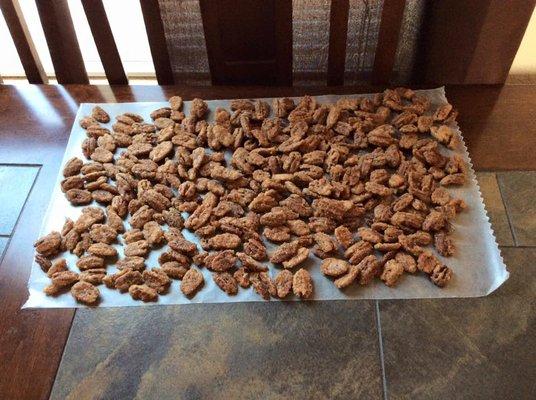 spiced pecans