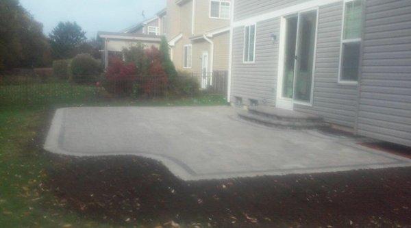 Residential Brick Paver Patio Installation