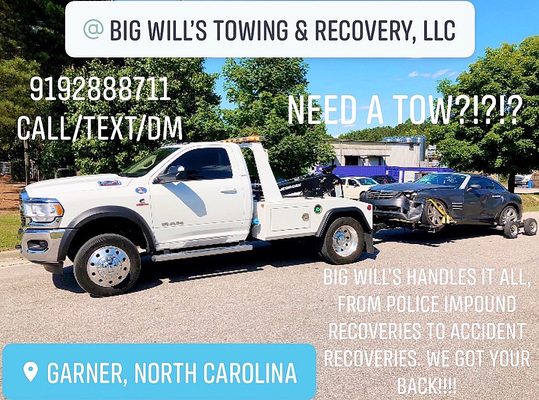 Big Will’s Towing & Recovery