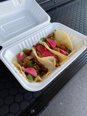 Korean Tacos with Spicy Pork