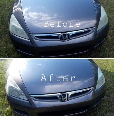 Honda Accord - Headlights Restored