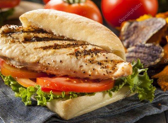 Chicken Cutlet Sandwich.