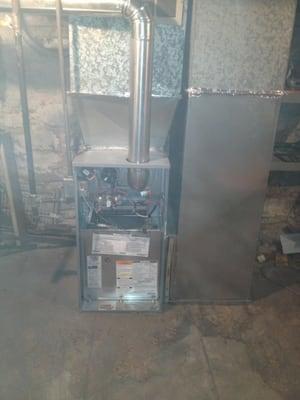 New furnace install