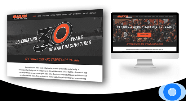 Maxxis Kart Racing website