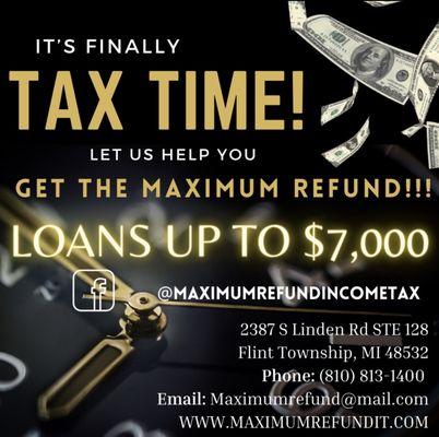 Maximum Refund Income Tax Services dba In and Out Tax Service