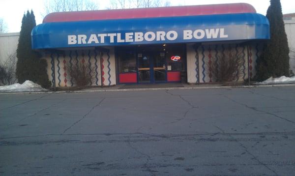 Entrance at Brattleboro Bowl