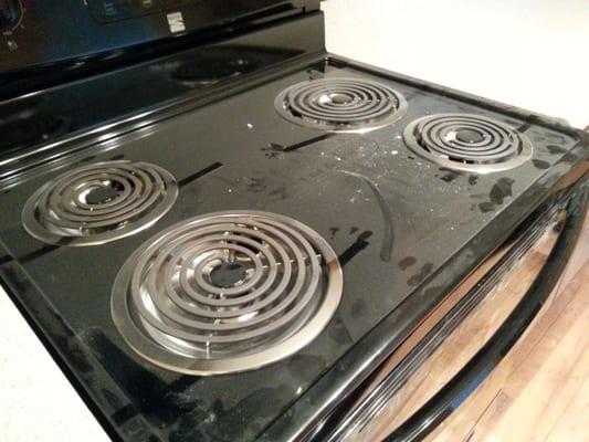 This was my stove the first time I walked into my apartment.