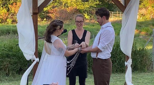 Backyard wedding in Olowalu