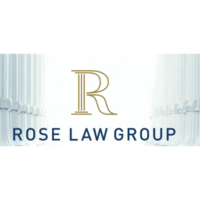 Personal injury law firm, Rose Law Group logo