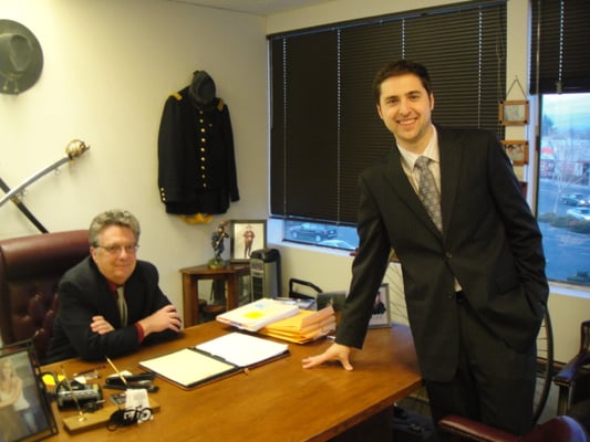 Steven with Attorney Austin Houvener