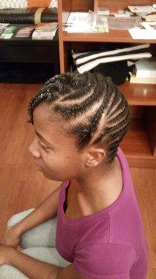 Flat twist style