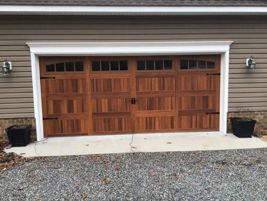 CHI Cedar Accent Finish Stamped Carriage House