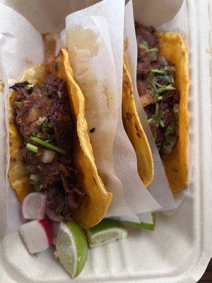 Birria tacos