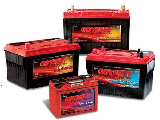 We are a Master Distributor for Odyssey Batteries