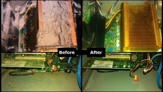 System Cleaning, Dell Dimension from Round Rock