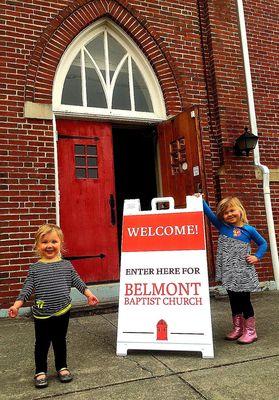 Kids love Belmont's Children Ministry!