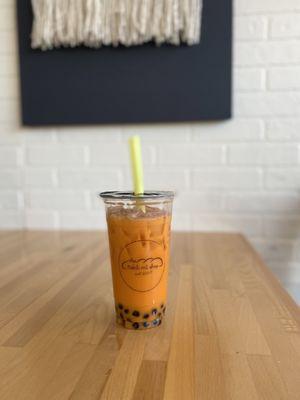 1. Thai Milk Tea w/ boba