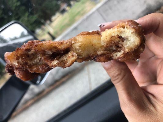 Apple fritter. Yum!