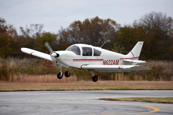 Biennial Flight Review (BFR) in a AMD Alarus CH2000.