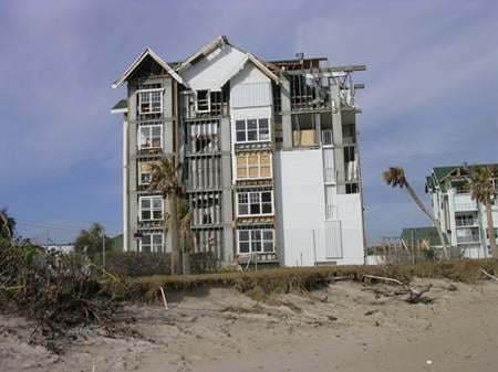 Water Damage Restoration Project after Hurricane