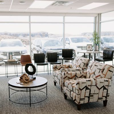 Our dental office lobby and waiting area.