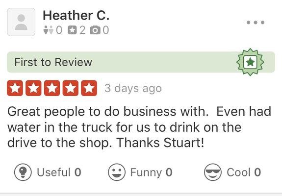 Thanks, Heather!