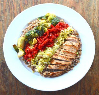 Grilled Chicken Grain Bowl