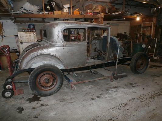 1930 Buick project that we are currently working on