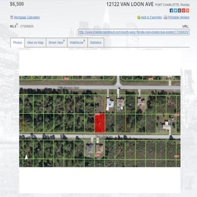 We have four vacant land lots to sell today so please make us a decent offer (lot 4)