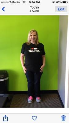 Kim Johnston "After Pic"
4 months,  loss of 83lbs and 38 inches overall body fat, over 3 foot of fat gone.