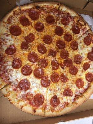 Pepperoni pizza