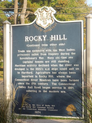 Rocky Hill Historical Marker