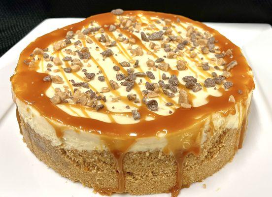 Salted caramel cheesecake