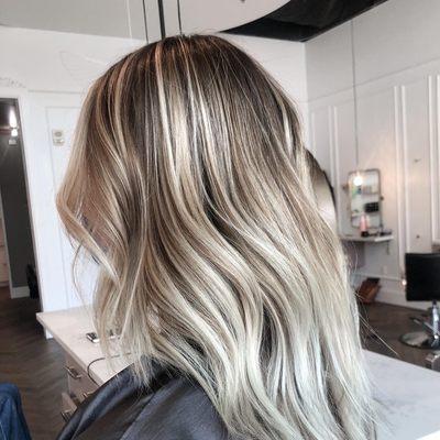 Blonde balayage